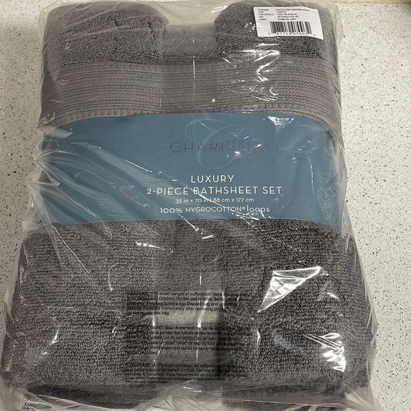 Charisma Bath Charisma Luxury 2 Piece Bath Sheet Set Poshmark